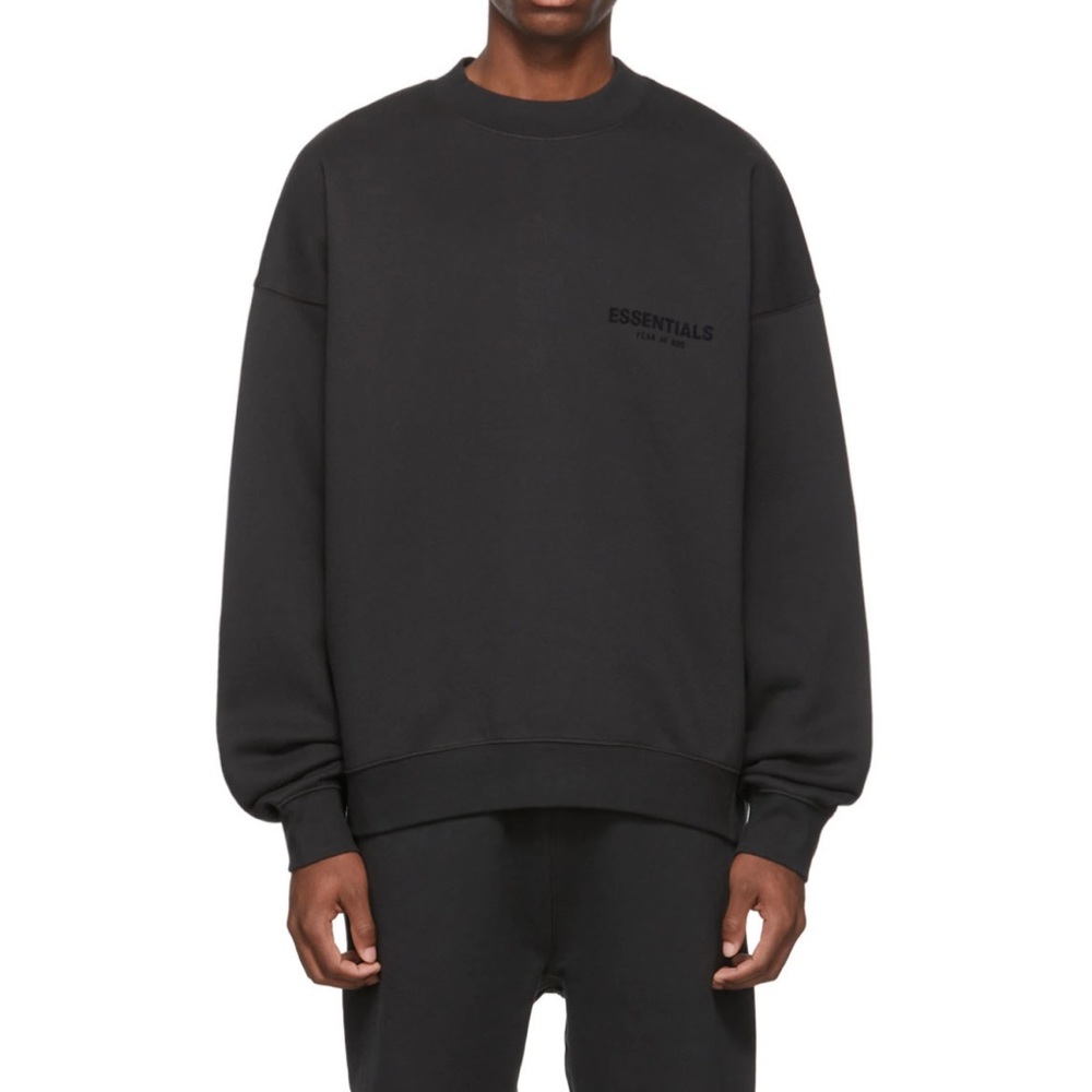 Essentials FOG black crewneck